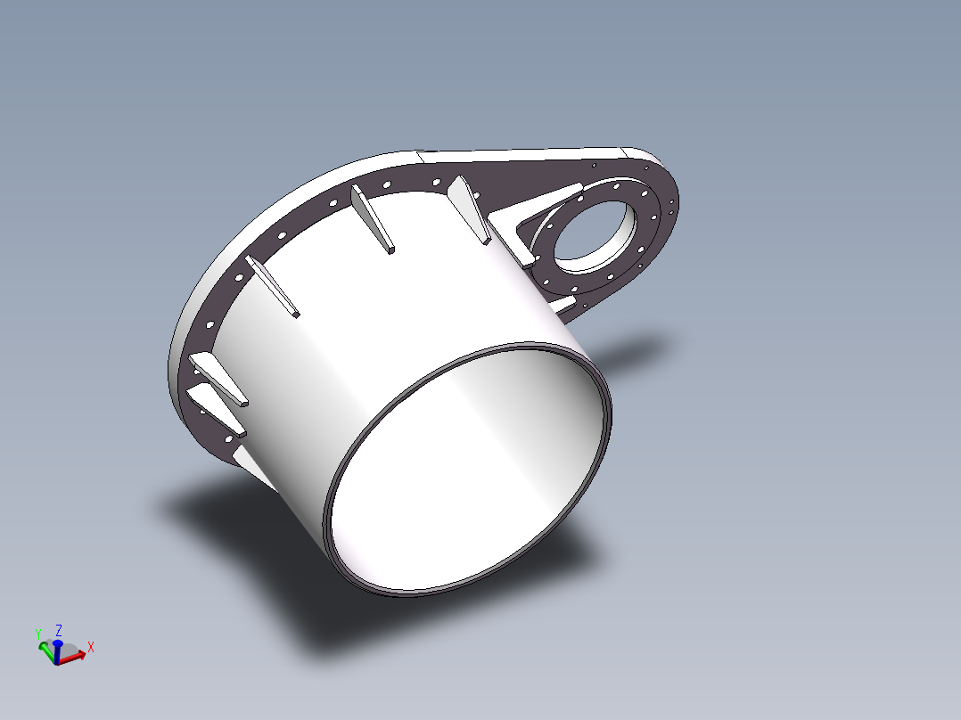 组件及其零部件图纸 - 回转座组件