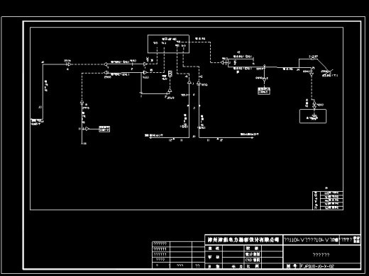 设计院内部电力系统CAD图块（土建）电缆敷设缩略图
