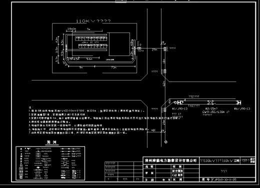 设计院内部电力系统CAD图块（土建）电缆敷设缩略图