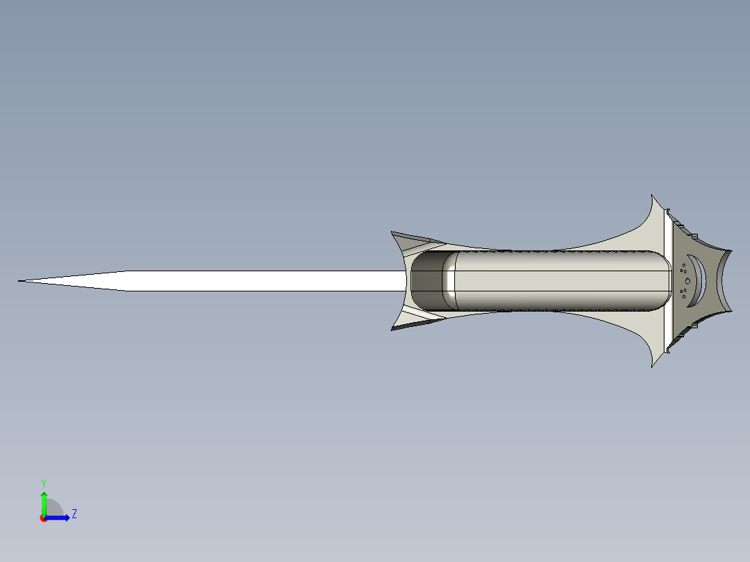 剑、宝剑(180)左视图