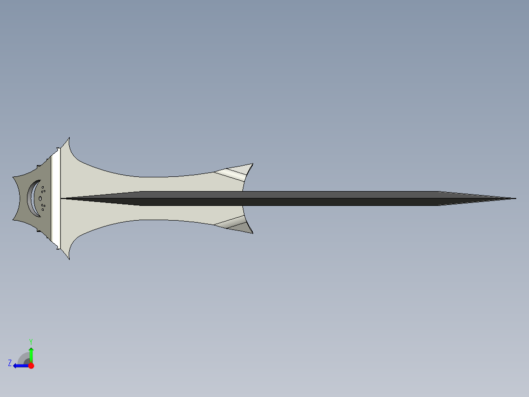 剑、宝剑(180)右视图