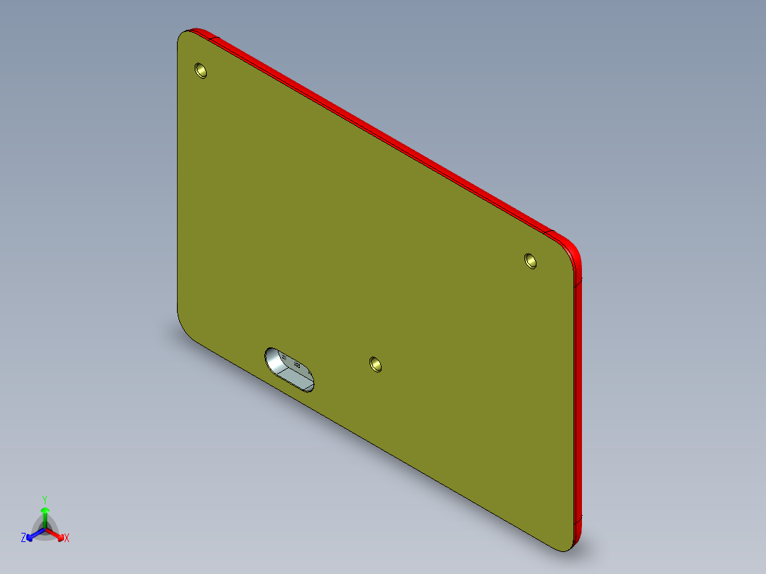 CP2笔记本CNC工装夹具三维模型