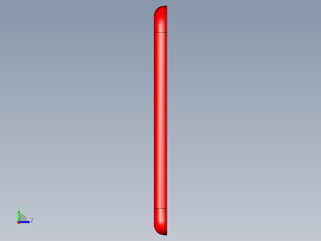 CP2笔记本CNC工装夹具三维模型左视图