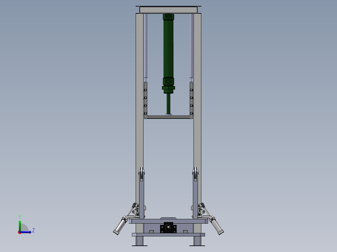 集装袋翻袋机sw18左视图
