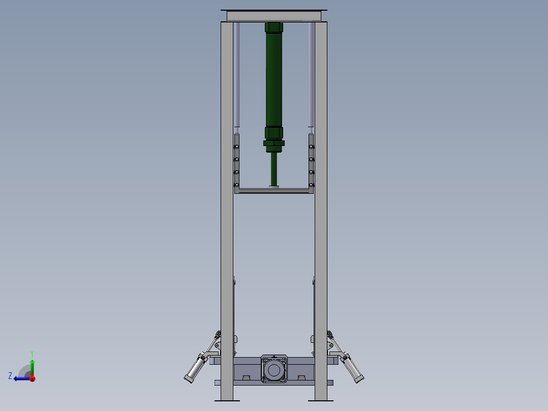 集装袋翻袋机sw18右视图