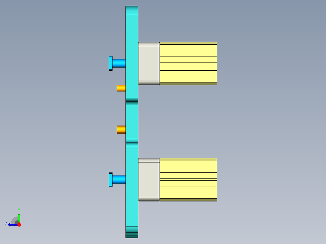EDA50-笔记本CNC工装夹具三维模型CNC5验证治具-190111右视图