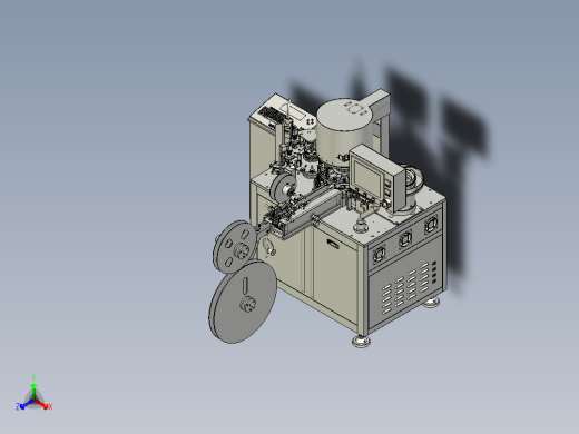 半导体的全自动电感检测喷码编带分选一体机