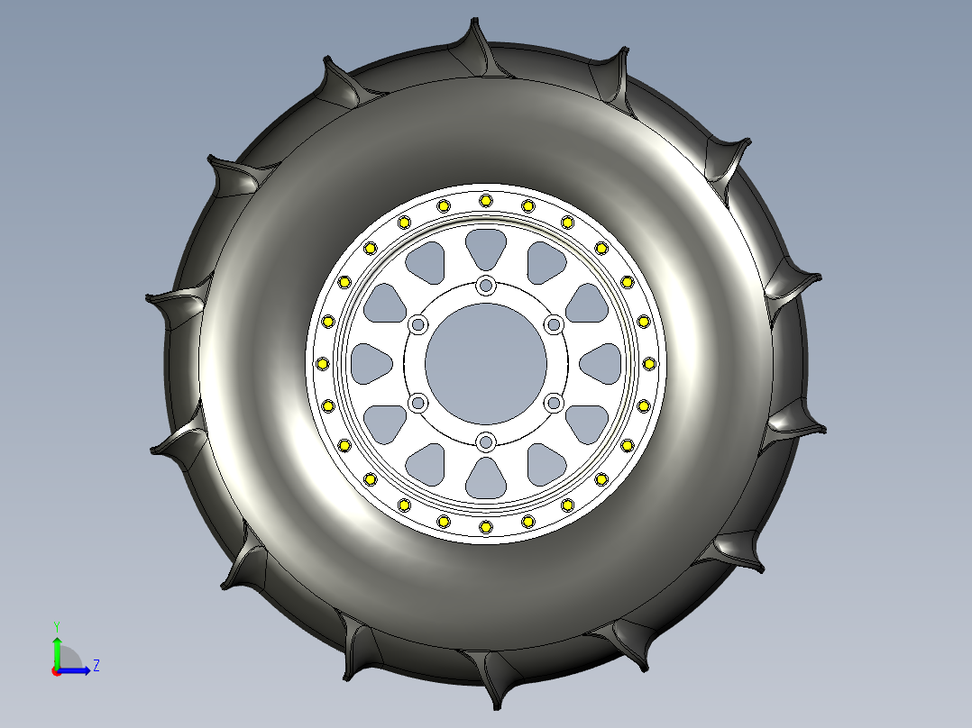 轮胎、车轮、轮毂(169)左视图