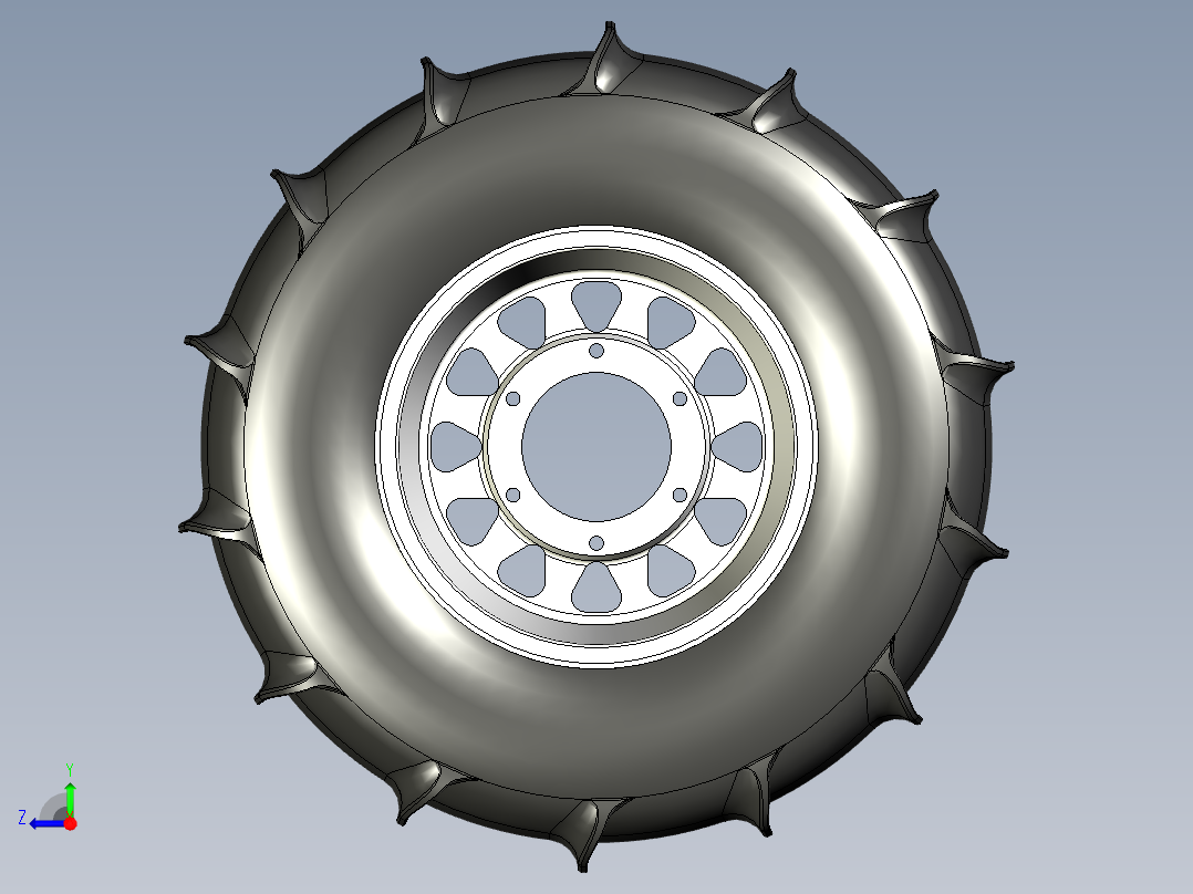 轮胎、车轮、轮毂(169)右视图