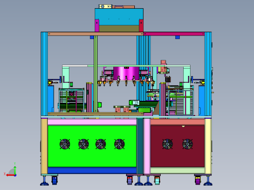AOI自动剥离摆盘视觉分检设备后视缩略图