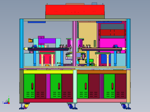 AOI自动剥离摆盘视觉分检设备右视缩略图