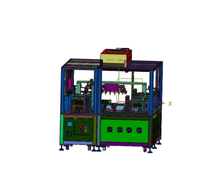 AOI自动剥离摆盘视觉分检设备