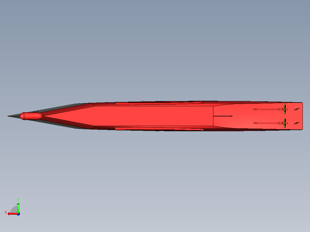 B2004531-台湾海军基隆级驱逐舰后视图