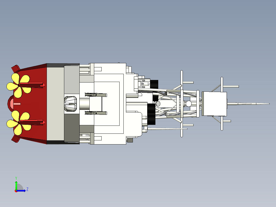 B2004531-台湾海军基隆级驱逐舰左视图