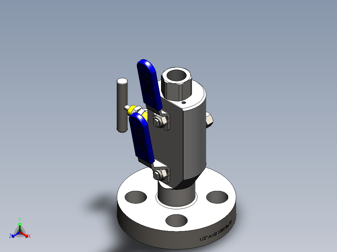 BVP型-双截止和放气阀模型