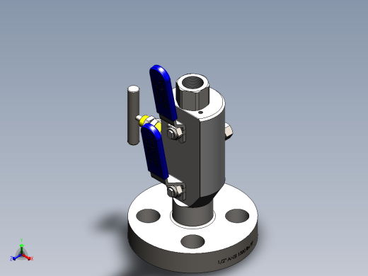 BVP型-双截止和放气阀模型