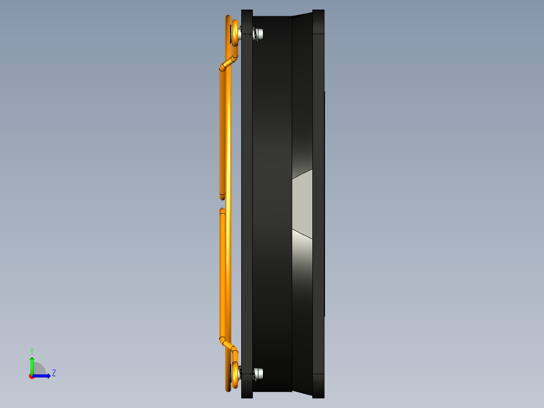 风扇120x120mm 11左视图