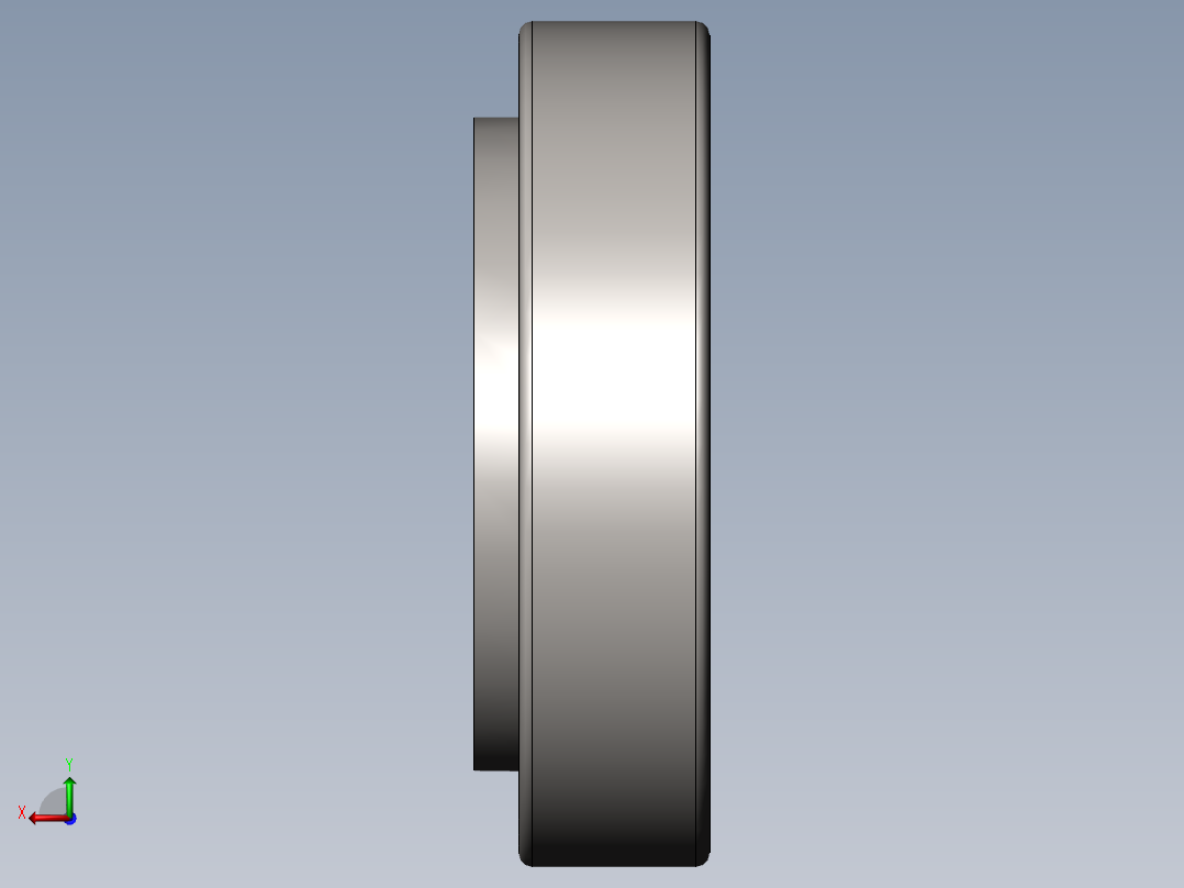 GB╱T 297-2015[圆锥滚子轴承[30000]30206]后视图