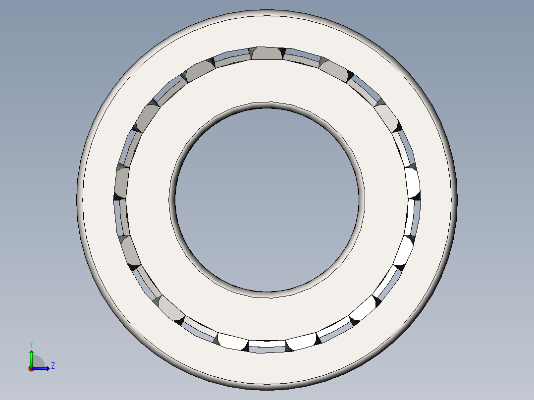GB╱T 297-2015[圆锥滚子轴承[30000]30206]左视图