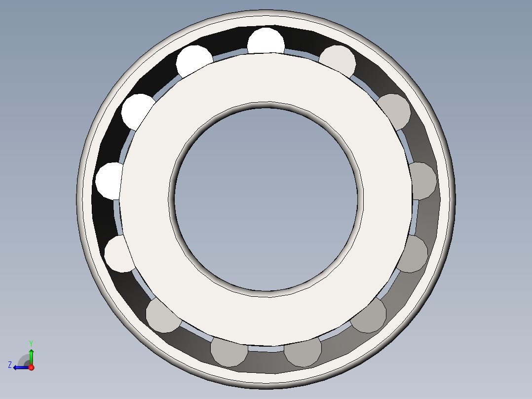 GB╱T 297-2015[圆锥滚子轴承[30000]30206]右视图