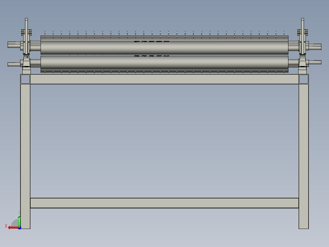 采光天窗光伏玻璃清洗装置后视图