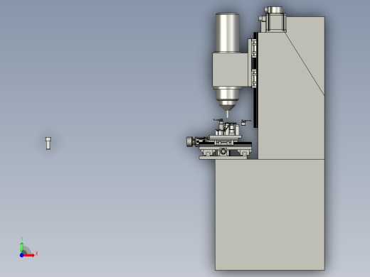 金属钣金用的铆接工装前视缩略图