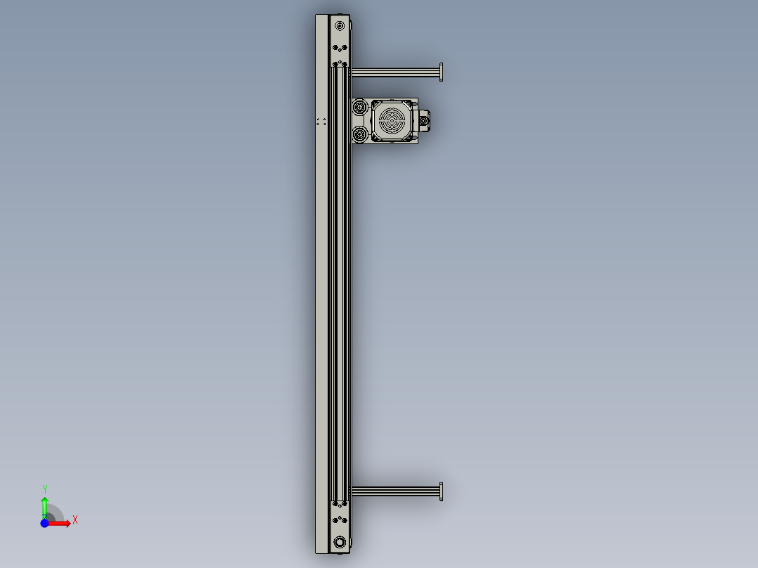 ZDL-RGZX-SS0001a输送线体前视图