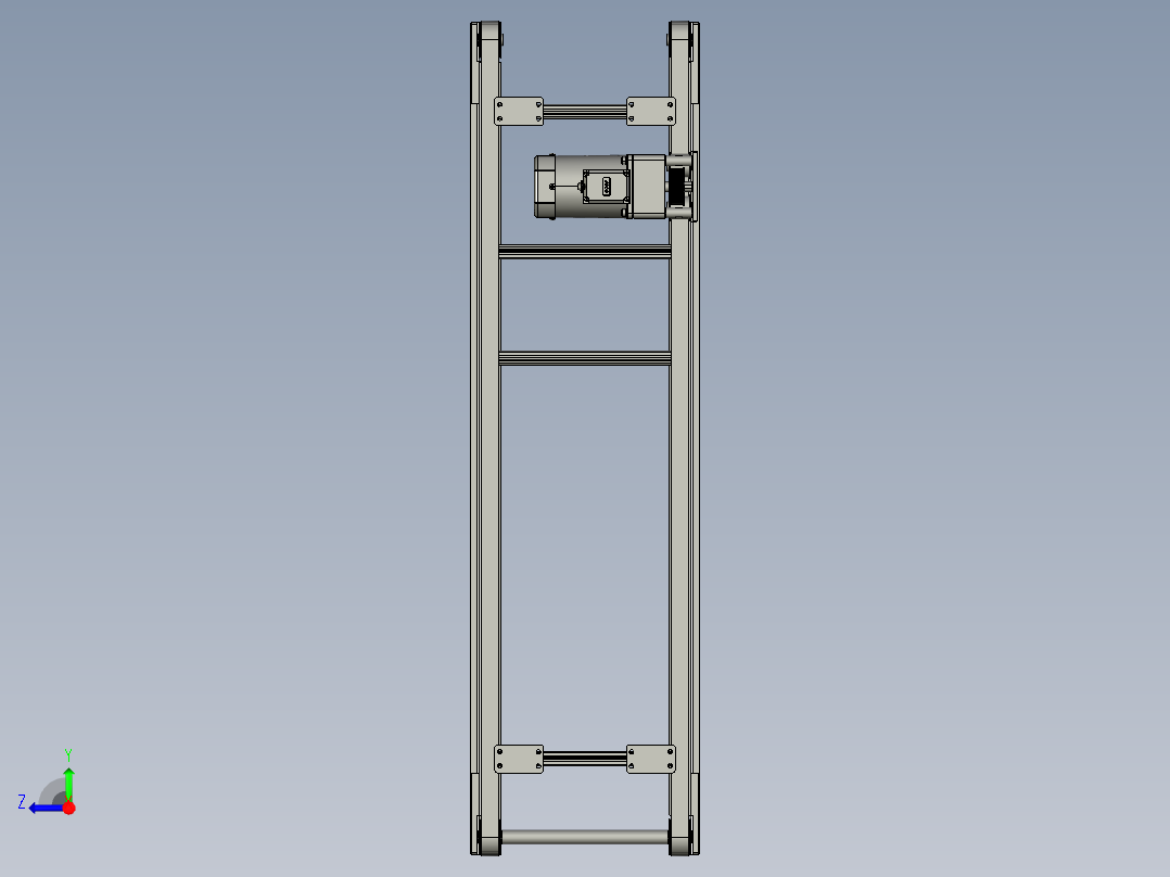 ZDL-RGZX-SS0001a输送线体右视图