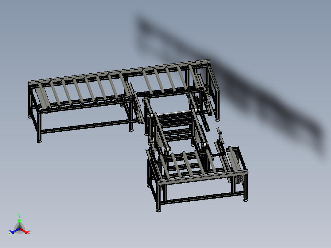 HWHW移栽线主视图