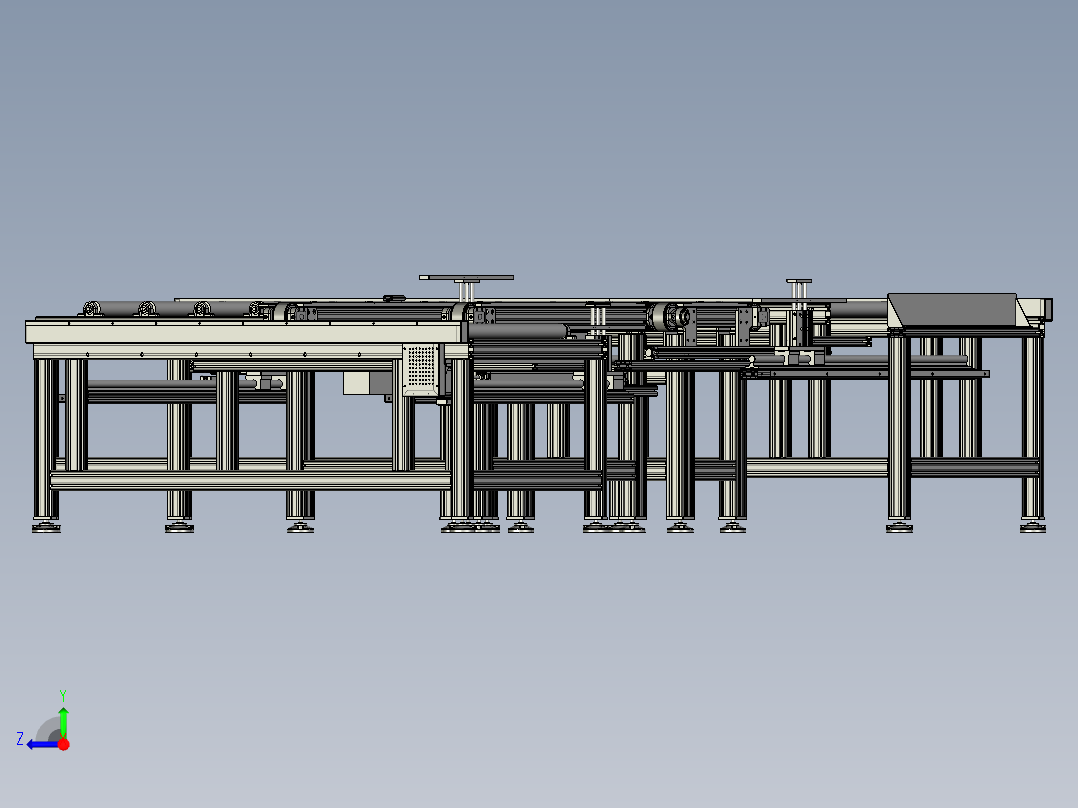HWHW移栽线右视图