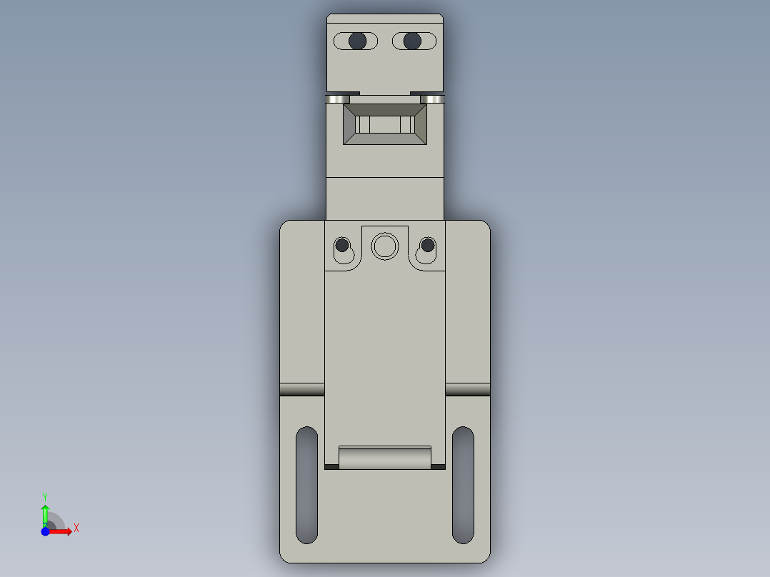 欧姆龙安全门锁2前视图