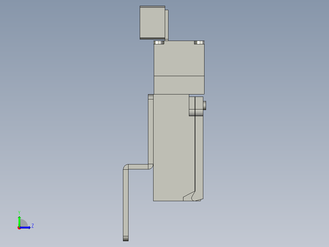 欧姆龙安全门锁2左视图