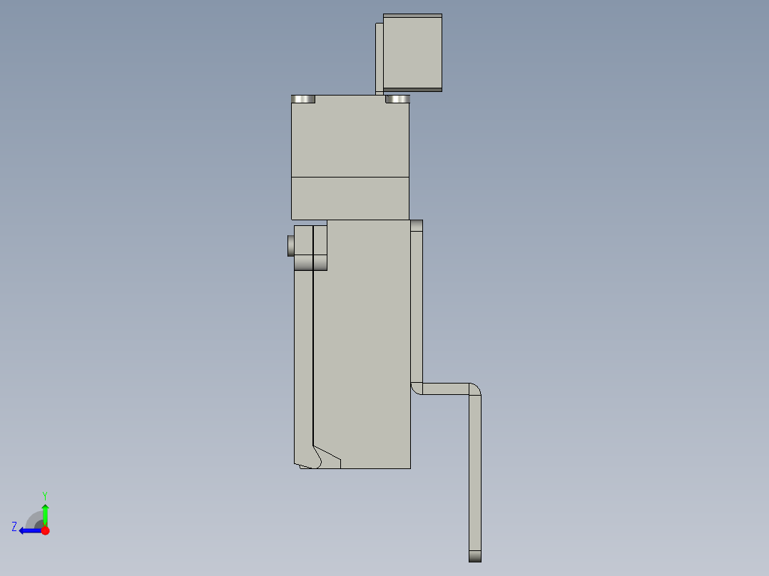 欧姆龙安全门锁2右视图