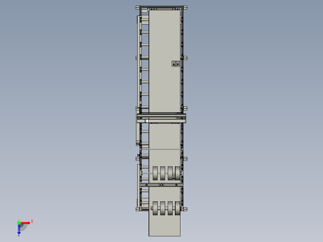 粘双面胶台俯视图