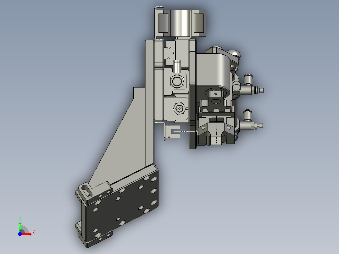02-00-02撕膜机构前视图