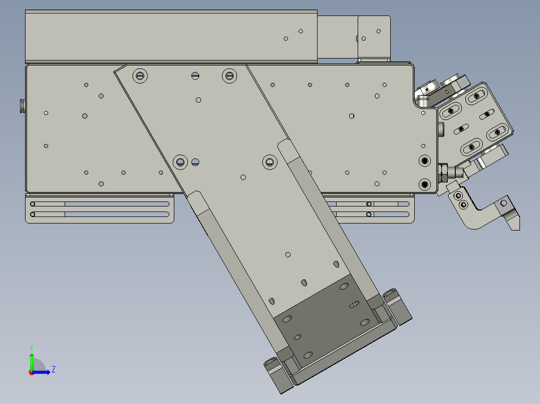 02-00-02撕膜机构左视图