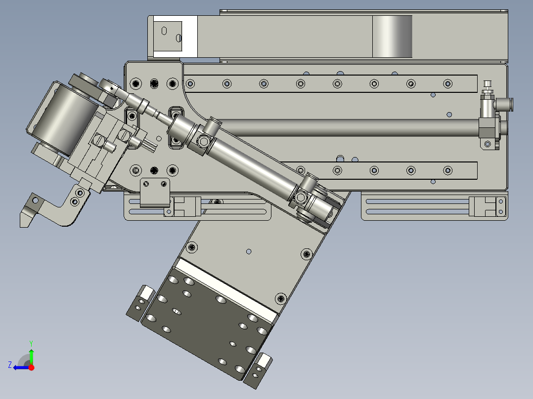 02-00-02撕膜机构右视图
