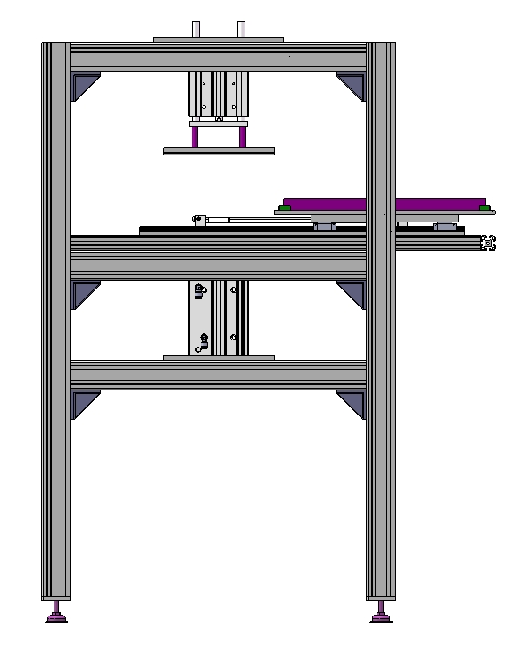 内腔半自动玻璃组装贴合密封保压设备