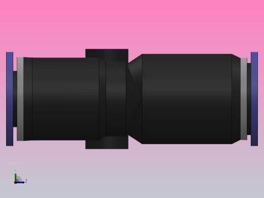 IPY 塑料Y三通_IPY1／4左视缩略图