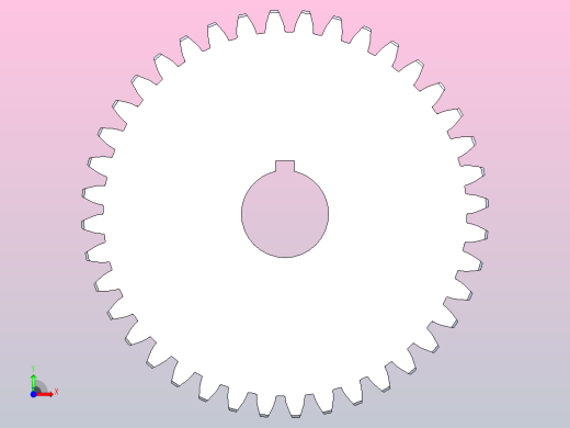 正齿轮选择前视缩略图