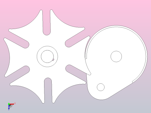 半自动机构俯视缩略图