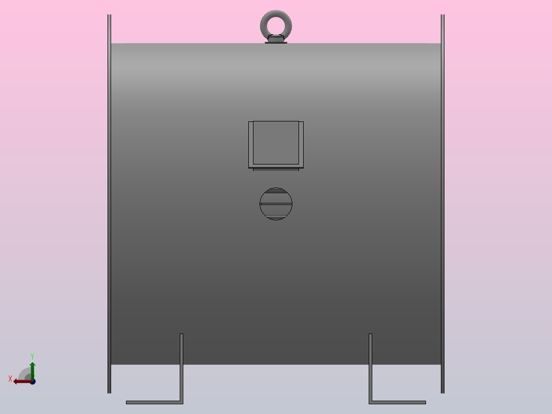 SDF系列隧道轴流风机[SDF-4.5]后视图