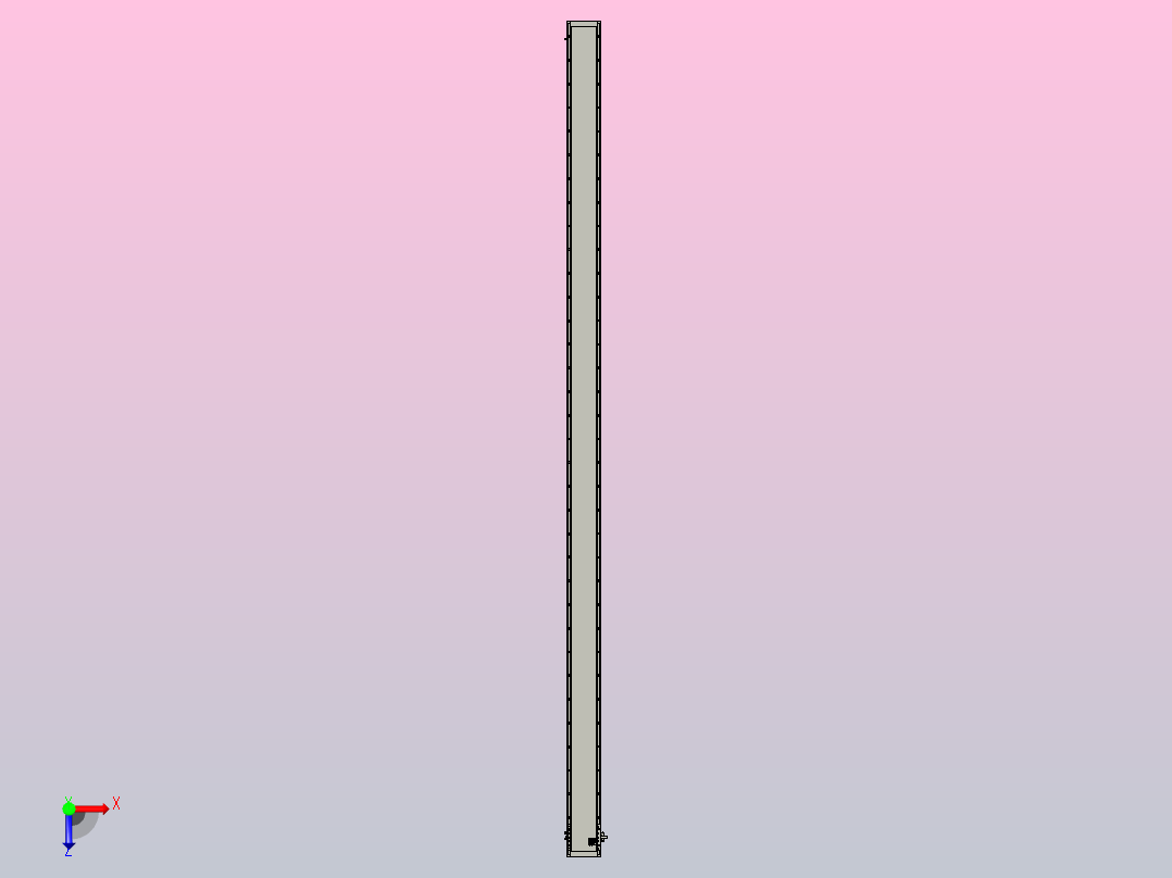 直驱直线电机轴TPA-LNP3-170-75C2-1-L4020-3-C-10-N3俯视图