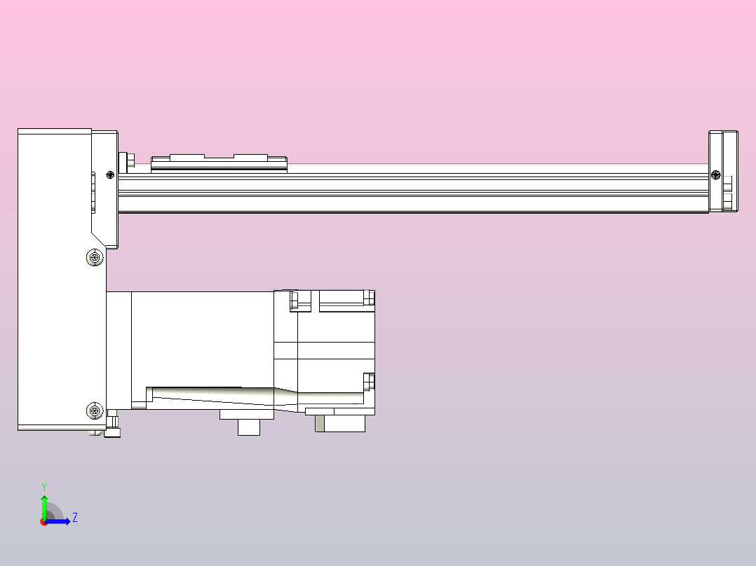 钢基模组TPA-KSR-4002C-200A1-MP-H1左视图
