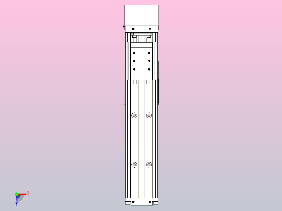 钢基模组TPA-KSR-4002C-200A1-MP-H1俯视图