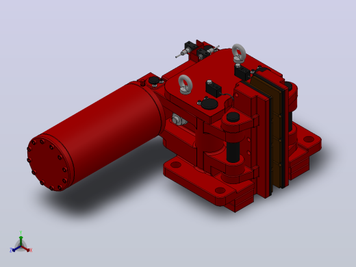 SBD-C安全制动器_SBD425-C-2000×40ⅡRL.WL.CL