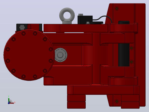 SBD-C安全制动器_SBD425-C-2000×40ⅡRL.WL.CL前视缩略图