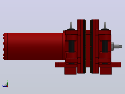 SBD-C安全制动器_SBD425-C-2000×40ⅡRL.WL.CL右视缩略图