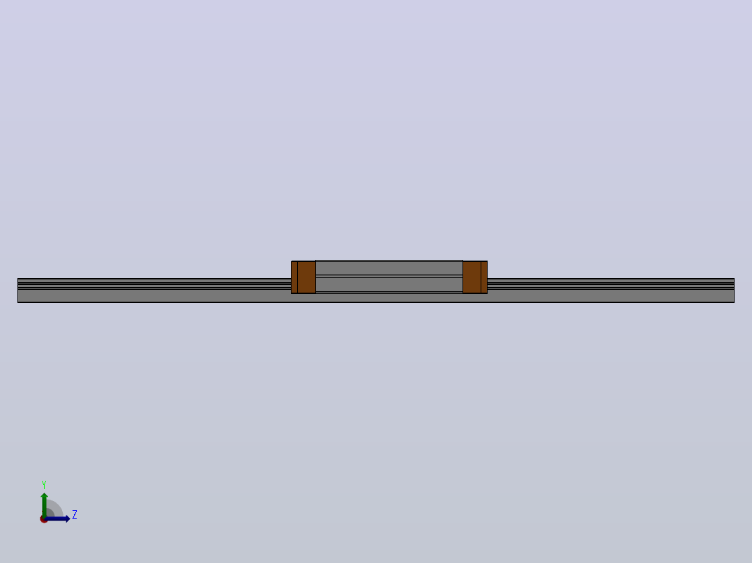 MSD-M╱LM直线导轨[MSD7LME1R150EZ0CI]左视图