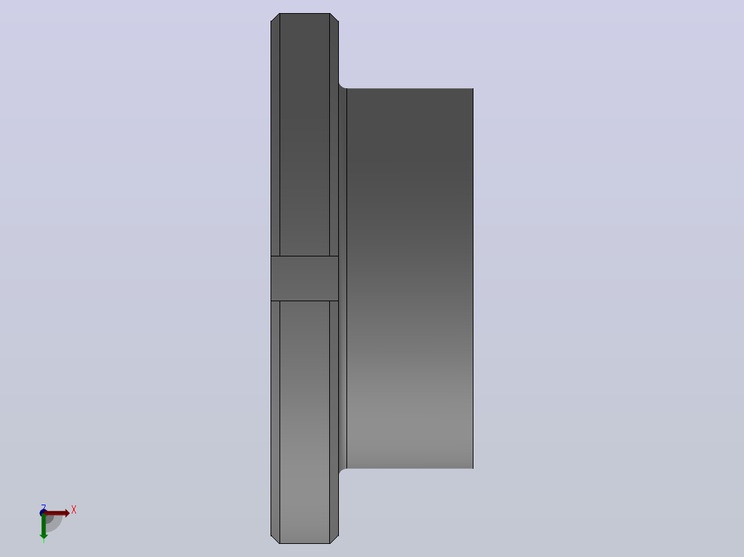 DSG07 罐顶视镜[DSG07-DN100]后视图